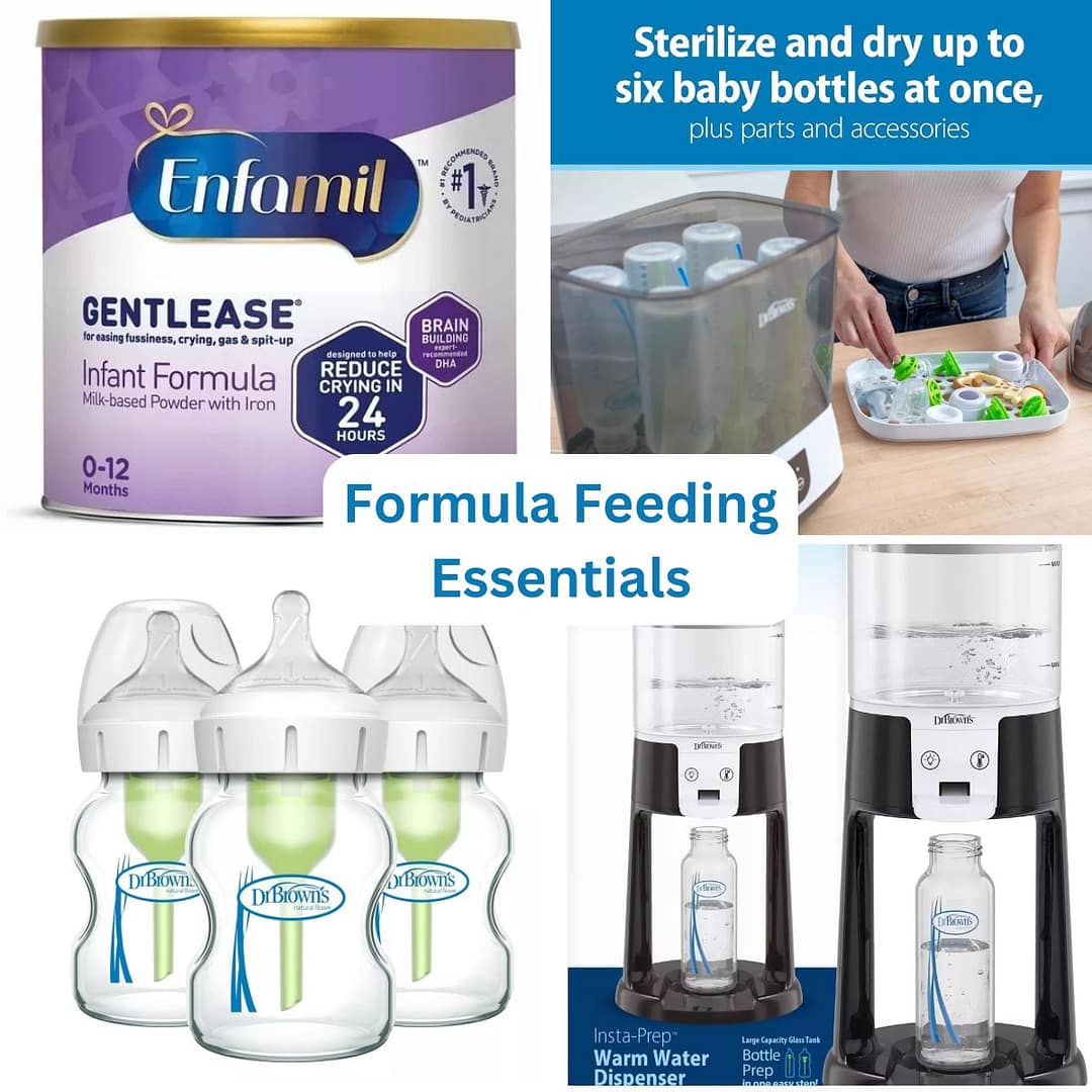 Discover anti-colic bottles, bottle sterilizers, and formula dispensers designed for convenience and your baby's comfort.