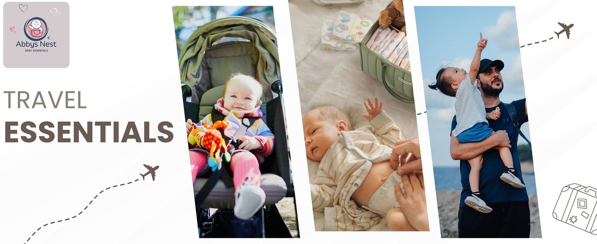 Travel essentials for babies — must-have gear for families on the go, making every trip easier, safer, and more enjoyable with travel must have items